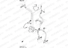 177 - FRONT BRAKE HOSE (AN400ZAL2 E02)