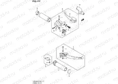 177 - HANDLE LEVER (VZR1800L2 E02)