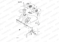 17A - FUEL TANK (MODEL J/K/L)