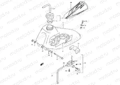 17A - FUEL TANK (MODEL W/X)