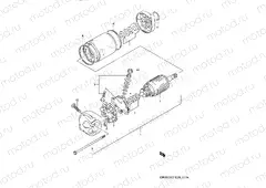 17A - STARTING MOTOR (MODEL R/S)