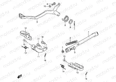 18 - PROP STAND - BRAKE PEDAL