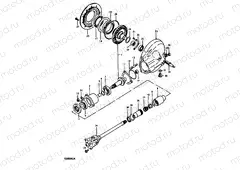 18 - PROPELLER SHAFT - FINAL DRIVE GEAR