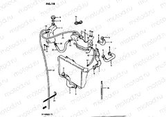 18 - RADIATOR HOSE -RESERVE TANK