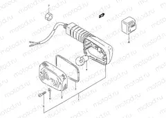18 - REAR TURNSIGNAL LAMP