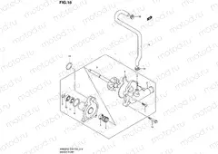18 - WATER PUMP (MODEL K3/K4)