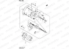183 - REAR CALIPER (AN650L1 E19)