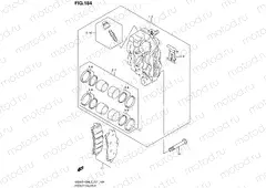 184 - FRONT CALIPER (GSX-R1000UFL3 E21)