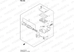184 - FRONT MASTER CYLINDER (AN400ZAL2 E02)