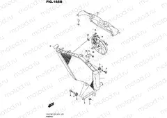 185B - RADIATOR (GSX-R750L5 E28)