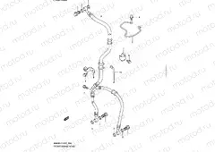 186 - FRONT BRAKE HOSE (AN400L1 E02)