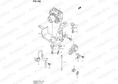 186 - HYDRAULIC UNIT (GSF650UAL2 E21)