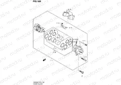 189 - FRONT CALIPER (GSF650L2 E21)