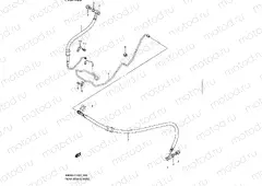 189 - REAR BRAKE HOSE (AN650AL1 E02)