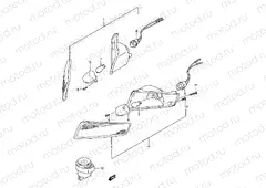 19 - FRONT TURNSIGNAL LAMP
