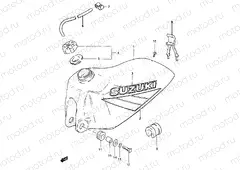 19 - FUEL TANK (MODEL D)