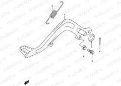 19 - REAR BRAKE (MODEL K2/K3/K4)