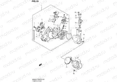 19 - THROTTLE BODY (AN400ZAL1 E28)