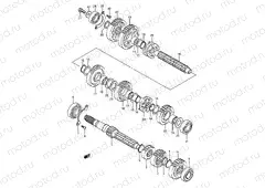 19 - TRANSMISSION (MODEL H/J/L/M/N/P)