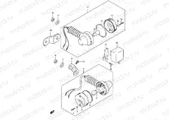 19 - TURN SIGNAL LAMP (E24)