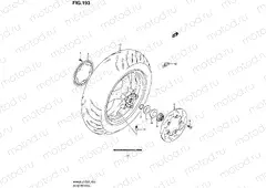 193 - REAR WHEEL (AN400ZAL2 E02)