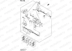 198 - REAR CALIPER (AN400AL2 E19)
