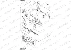 199 - REAR CALIPER (AN400AL2 E24)