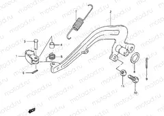 19A - REAR BRAKE (MODEL L/M/N/P/R/S)