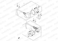 19A - TURN SIGNAL LAMP (E01,E71)