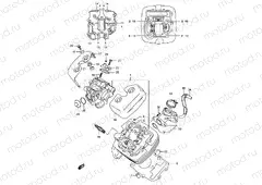 1A - CYLINDER HEAD (FRONT)