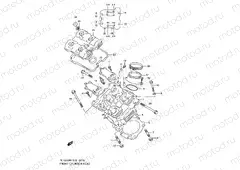 1A - FRONT CYLINDER HEAD