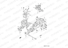 2 - CRANKCASE (MODEL L E41)