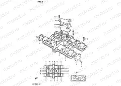 2 - CYLINDER HEAD COVER (GS1100GKD)