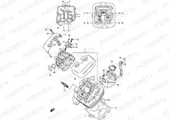2 - CYLINDER HEAD (FRONT)