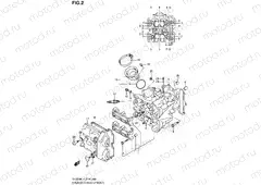 2 - CYLINDER HEAD (FRONT)
