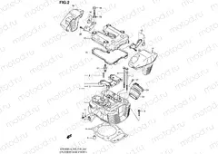 2 - CYLINDER HEAD (FRONT)