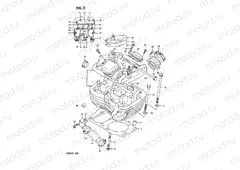 2 - CYLINDER HEAD (REAR)
