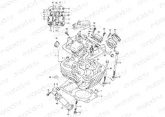 2 - CYLINDER HEAD (REAR)