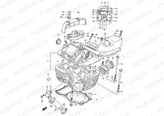 2 - CYLINDER HEAD (REAR)