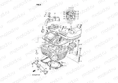 2 - CYLINDER HEAD (REAR)