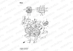 2 - CYLINDER HEAD (REAR)