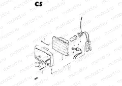 20 - HEADLAMP (CS50DZ, CS50DD, CS50GD)