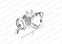20 - HEADLAMP (E19, E21)