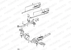 20 - PROP STAND - BRAKE PEDAL
