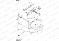 20 - RADIATOR HOSE (SFV650UL4 E21)