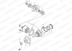 20 - SECONDARY DRIVE GEAR