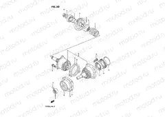 20 - SECONDARY DRIVE GEAR (MODEL F)