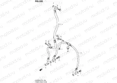 202 - FRONT BRAKE HOSE (GSF650SUL2 E21)