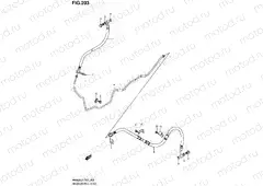 203 - REAR BRAKE HOSE (AN400L2 E02)