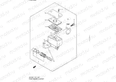 208 - FRONT MASTER CYLINDER (GSF650UAL1 E21)